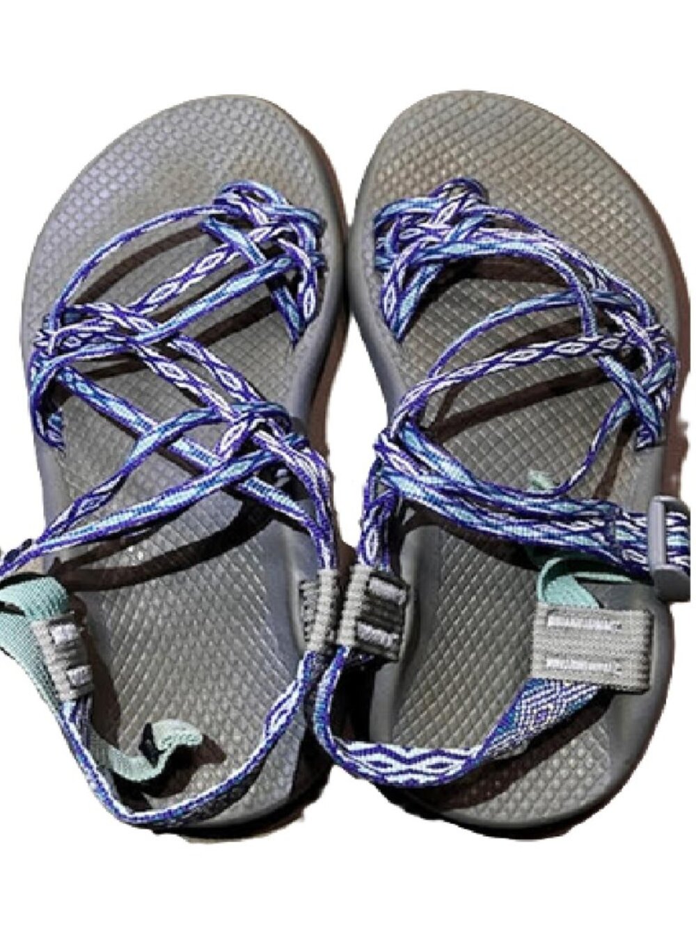 Chaco ZX/2 Women's Water Sandals Gray/Blue US 8 BM1 - Picture 5 of 11